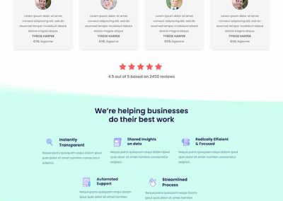 Divi Startup Agency Layout